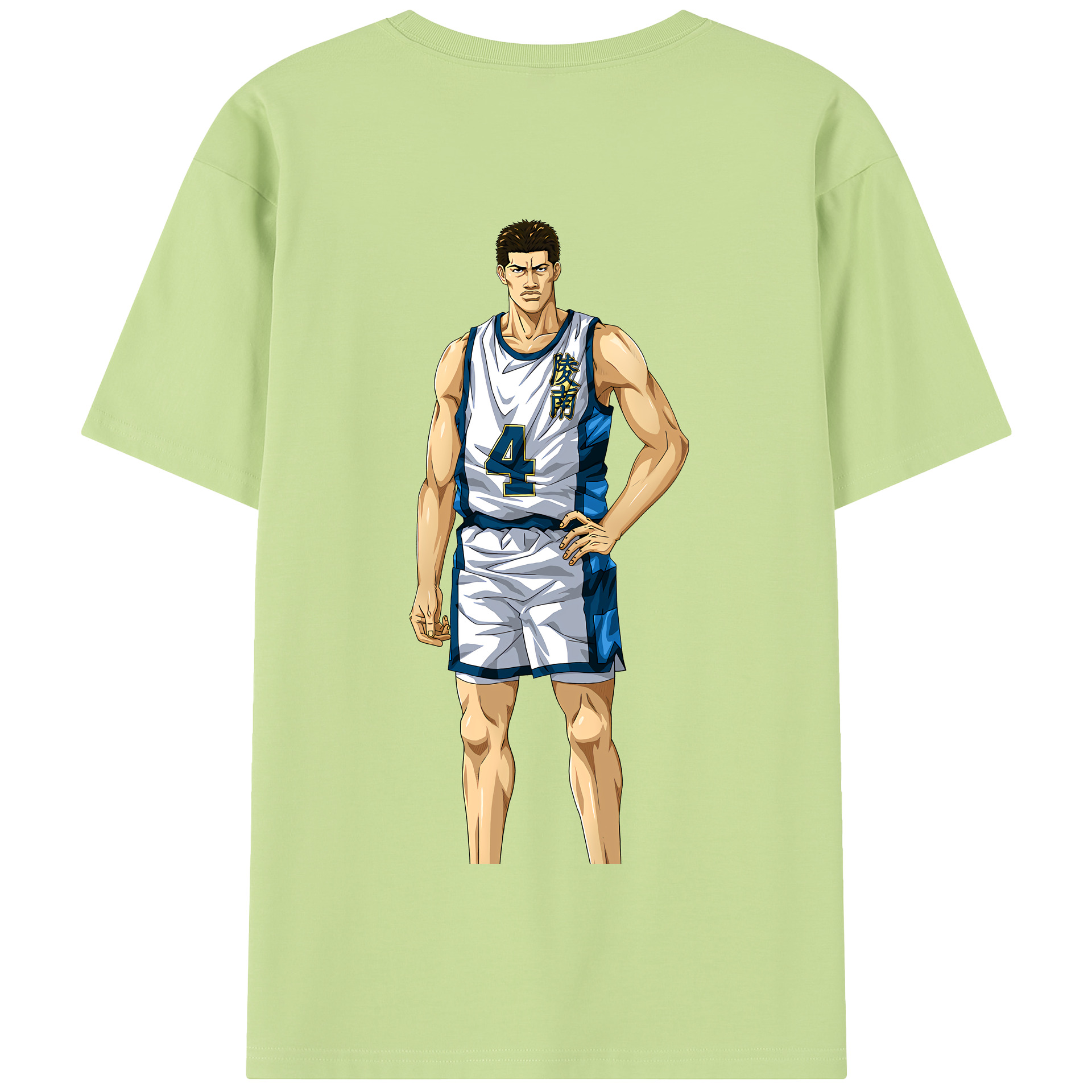 SLAM DUNK／スラムダンク 綿100％半袖Tシャツ（背面プリント）